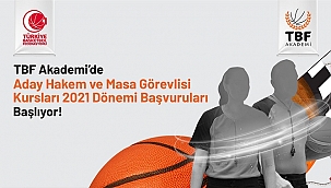 Türkiye Basketbol Federasyonu İllerde Aday Saha hakemi ile Masa görevlisi hakem adayları kursu açıyor 