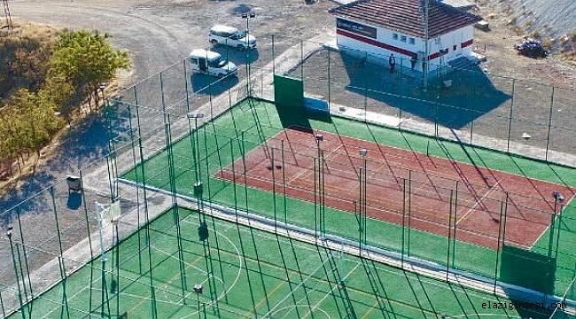 Ağın İlçesinde spor tesisleri yenilendi