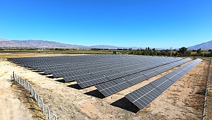 Güneş enerji santrali elektrik üretmeye başladı