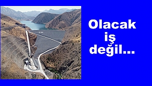 Hamza bey barajında şehre su verilemiyor