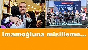 İBB'nin okul protokol törenine karşı, Elazığ Belediyesi Gasilhane açtı