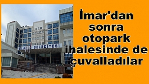Otopark ihalesinde büyük zarar iddiası