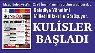 Partilerde kulisler başladı