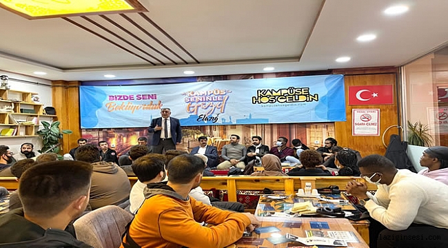 Ak Parti, Yabancı uyruklu öğrencilerle bir araya geldi