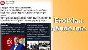 Erol'dan Ak Parti Milletvekillerine eleştiri