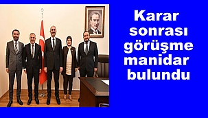 Tazminat kararı sonrası şüpheli görüşme...