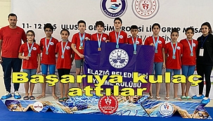 Yüzücülerimiz gururumuz oldu