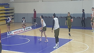 Botaş maçı hazırlıkları devam ediyor