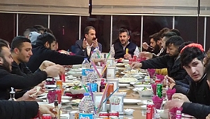 İş İnsanı Ercan'dan Sanayi Sitespor onuruna yemek 