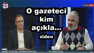 Madem gazeteci değilsin, kimin kılıcını çekiyorsun?