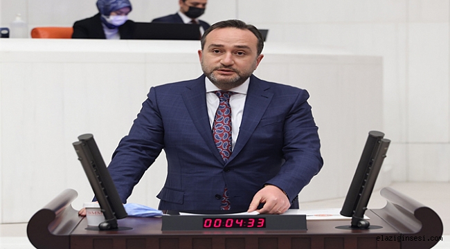 Milletvekili Ağar, TBMM'de Elazığ depremi'ni andı