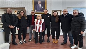 EBS kulübü, ELİKAD Başkanı Prof. Dr. Yasemin Açık'ı ziyaret etti 