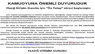 ETSO'dan kamuoyuna önemli duyuru