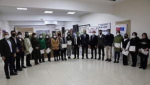Yabancılara, Türkçe öğretimi sertifika programı kapsamında sertifikaları verildi