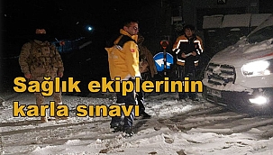 Beş saatlik çalışma sonunda hasta vatandaşa ulaşıldı