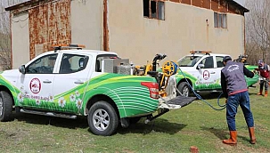 Bataklık ile Sulak alanlarda ilaçlama çalışmalarına başladı