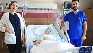 El bileği üzerinden avuç içi anjiyografi işlemi ile tıkalı damar açıldı