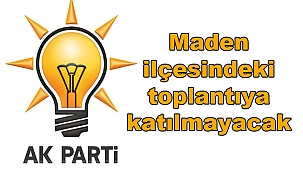 Toplantı yersiz, popülist ve iyi niyetten uzakmış...!