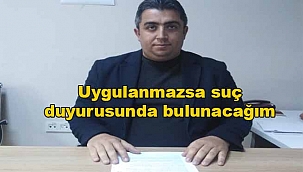 Vatandaşa uygulanan Eti Krom A.Ş'ye de uygulansın 