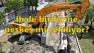 Altyapı ihalesi şartnamesinde adrese teslim ihale iddiaları…! 