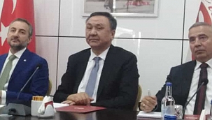 Kırgız Cumhuriyetinde yatırım fırsatlarını iş dünyasına anlattı