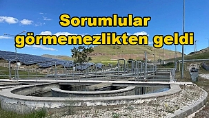 6 milyon 900 bin tl harcanan arıtma tesisi çalışmıyor