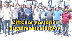 Faturaları protesto etmek isteyen çiftçiler engellendi