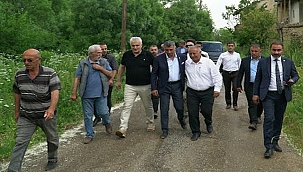 Karakoçan İlçesini ziyaret etti