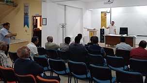 Muhtarlara yönelik bilgilendirme toplantılarına devam ediyor