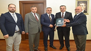 Sanayi ve Teknoloji Bakan Yardımcımız Hasan Büyükdede'yi ziyaret etti