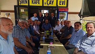 Toplantıya Ak Parti bir önceki dönem milletvekili Serdar'da katıldı