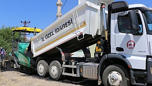 24 köy yolunda BSK asfaltama çalışmasını tamamladı