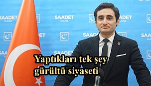 Palu ilçesini bile sömürüyorlar 