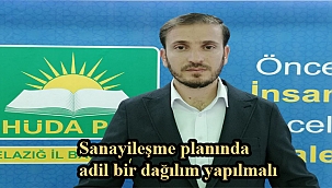 Sanayi siteleri gelişi güzel olmamalı