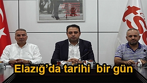 Elazığ'da 24 Eylülde tarihi bir gün yaşanacak 