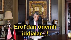 Milletvekili Erol'dan, Yıldırım hakkında soru önergesi