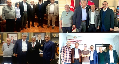 Özcan'dan STK Başkanlarına ziyaret