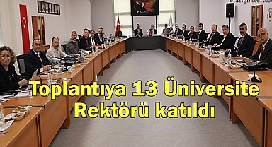 ÜAK toplantısı Fırat Üniversitesinde yapıldı