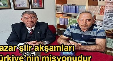 Uluslar arası Hazar Şiir Akşamlarına sahip çıkılmalı 