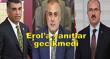 Önce; Milletvekili Bulut, sonra Vali Toraman yanıt verdi