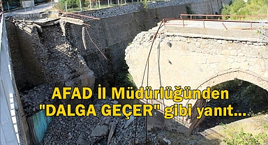 Yıkılan köprüyü