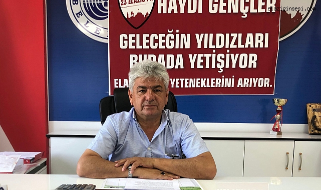 23 Elazığ FK Kulüp Başkanı Hasan Kaymak: Esnafımızdan ve iş adamlarımızdan destek bekliyoruz