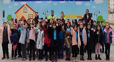 Elazığ'da Öğrencilere Trafik Eğitimi