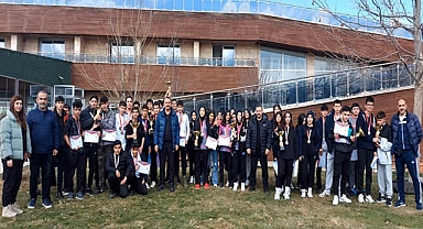 Elazığ'da Oryantring Gençler İl Yarışması Yapıldı