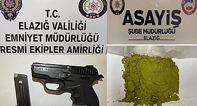 Elazığ Emniyeti Denetimlerde 5 Ruhsatsız Silah Ele Geçirdi