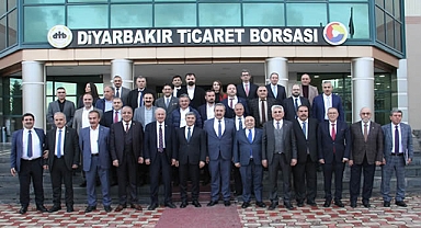 Elazığ Ticaret Borsası Diyarbakır'da ÜPAK Toplantısına katıldı