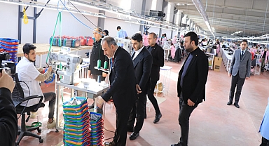 ETSO Bakanı Alan, Ekonomiye Destek Veren Firmalara Ziyaretlerini Sürdürüyor