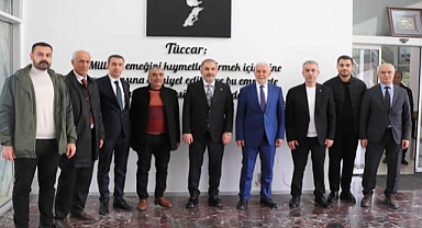 MHP Belediye Başkan Adayı Aygen, ETSO'yu Ziyaret Etti