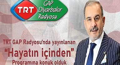 TRT GAP Radyosuna Konuk Oldu