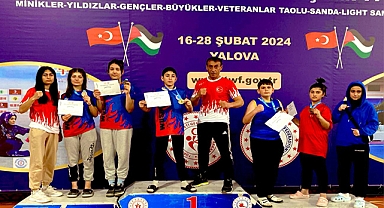 Wushu Kung Fu Türkiye Şampiyonası'nda Elazığ Rüzgarı Esti
